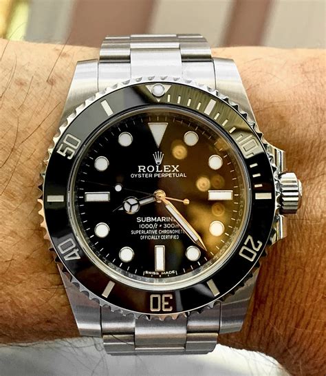 rolex submariner 114060 no date